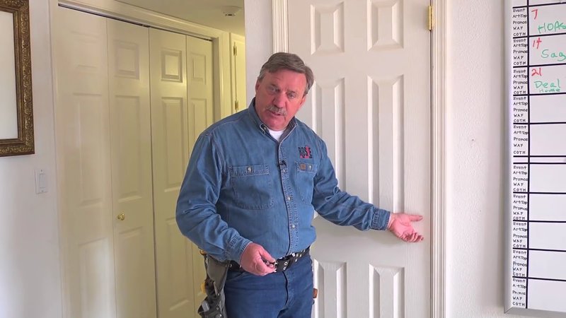 Troubleshooting An Interior Accordion Door That Won'T Stay Open/Closed