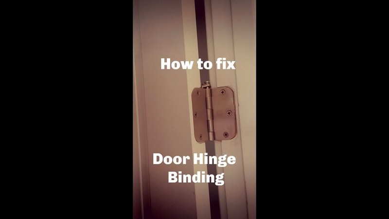 Troubleshooting Hardware That'S Binding Due To Imperceptible Door Warp