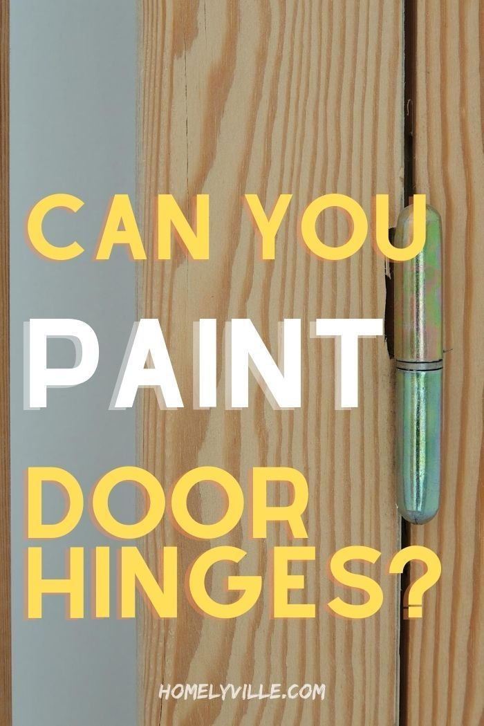 Troubleshooting Painted Door Hinges That Are Sticking Together