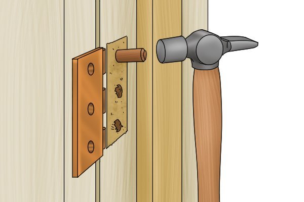 Using Wood Filler Vs. Dowels For Door Hardware Screw Hole Repair