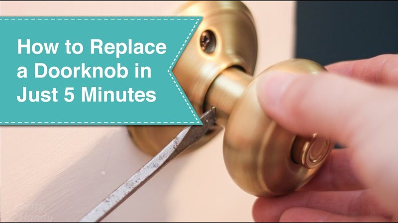 When To Repair Vs. Replace An Old Interior Door Knob Set
