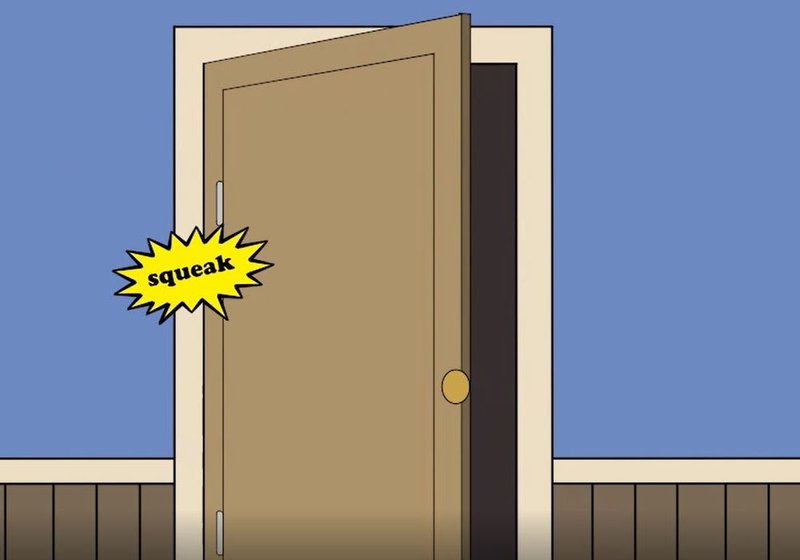 Why Does My Door Creak When Opening Or Closing Slowly?