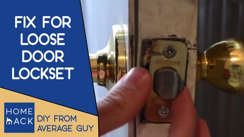 Why Does My Handleset Jiggle When The Door Moves?