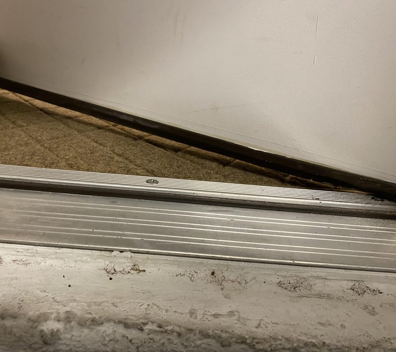 Why Is My Door Sweep Dragging On The Threshold?