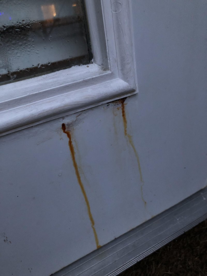 Why Is My Exterior Door Threshold Developing Rust Spots?