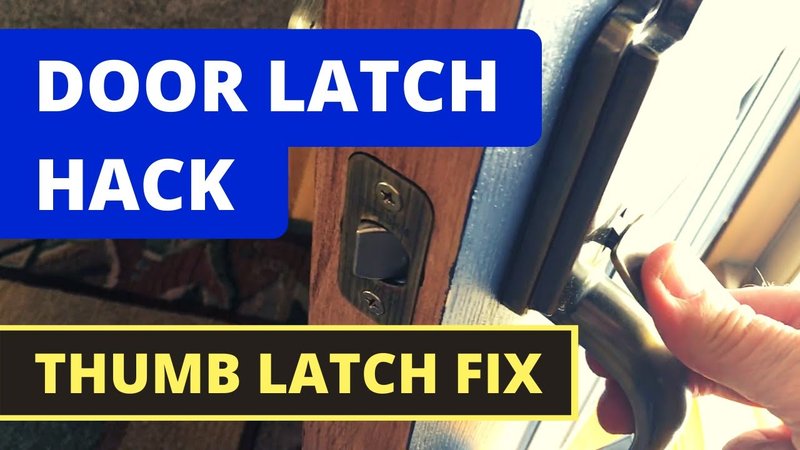 Why Is My Handleset Thumb Latch Not Depressing Fully?
