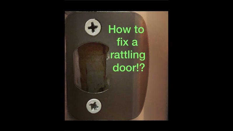 Why Is My Kick Plate Making A Rattling Noise When The Door Shuts?